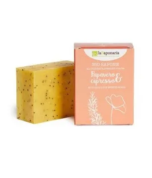Sapun solid cu mac si chiparos, 100g, La Saponaria — preț și oferte