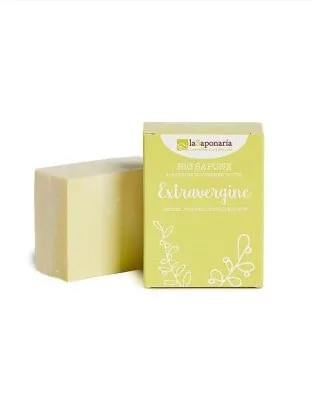 Sapun solid cu ulei extravirgin de masline, 100g, La Saponaria — preț și oferte