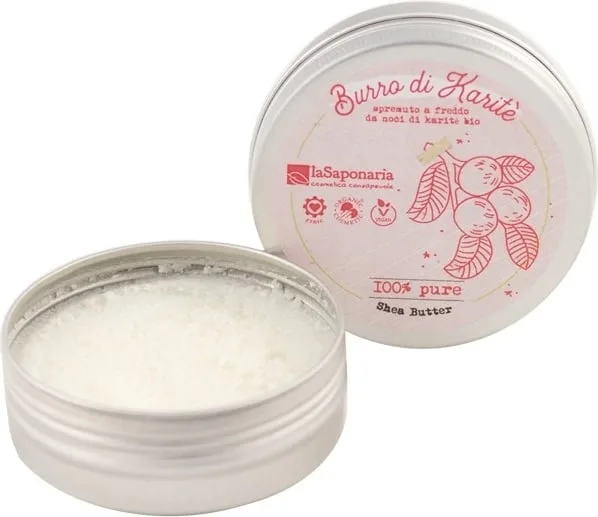 Unt de shea organic, 50ml, La Saponaria — preț și oferte