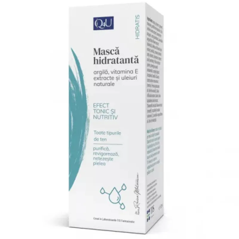 Masca hidratanta si tonifianta Hidratis Q4U, Tis Farmaceutic — preț și oferte
