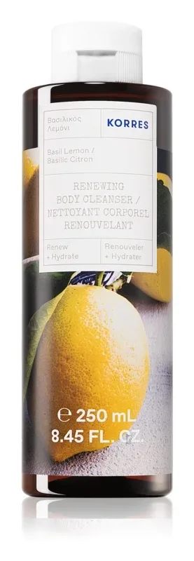 Gel de dus Basil Lemon, 250ml, Korres — preț și oferte