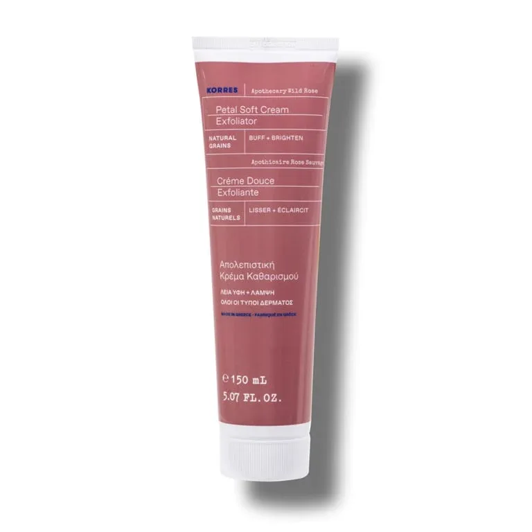 Crema exfolianta Wild Rose, 150ml, Korres — preț și oferte