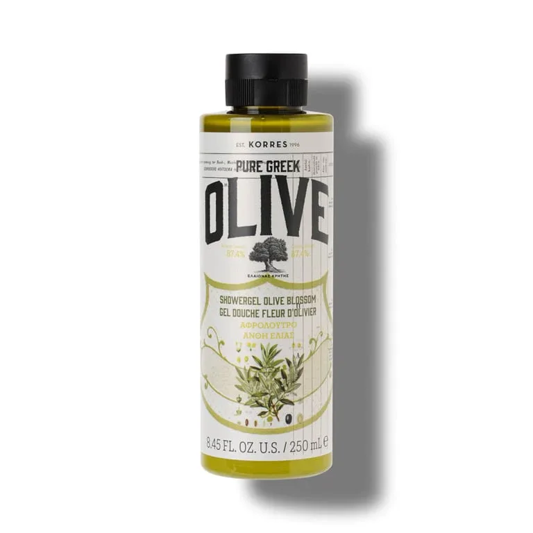 Gel de dus Olive Blossom Pure Greek Olive, 250ml, Korres — preț și oferte