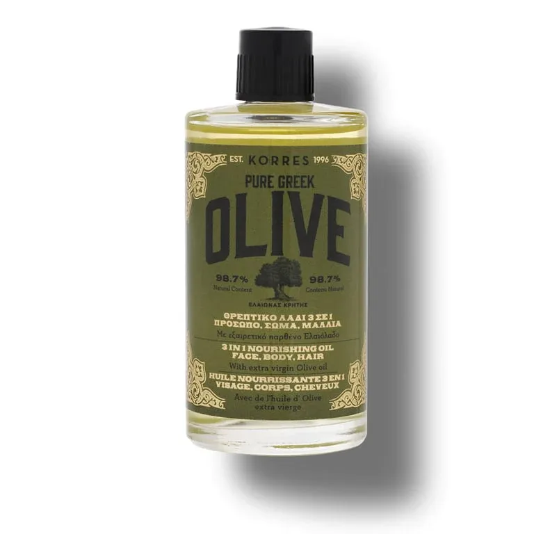 Ulei pentru fata corp si par Pure Greek Olive, 100ml, Korres — preț și oferte