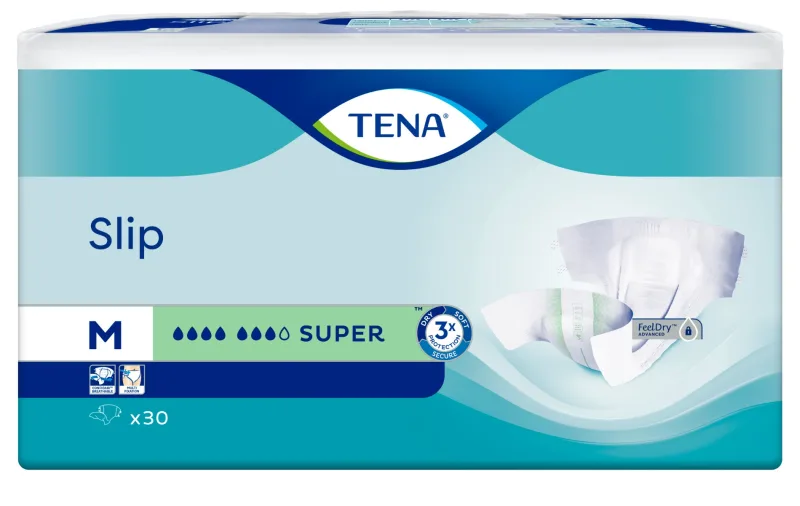 Slip Super Medium, 30 bucati, Tena — preț și oferte