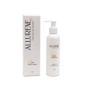 Lapte demachiant cu ceramide si ulei de migdale Uncover My Beauty, 150ml, Allurene