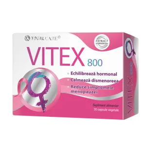 Vitex 800, 30 capsule vegetale, Cosmopharm