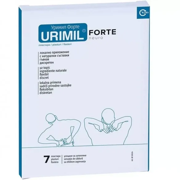 Urimil Forte Neuro, 7 plasturi, NaturPharma — preț și oferte