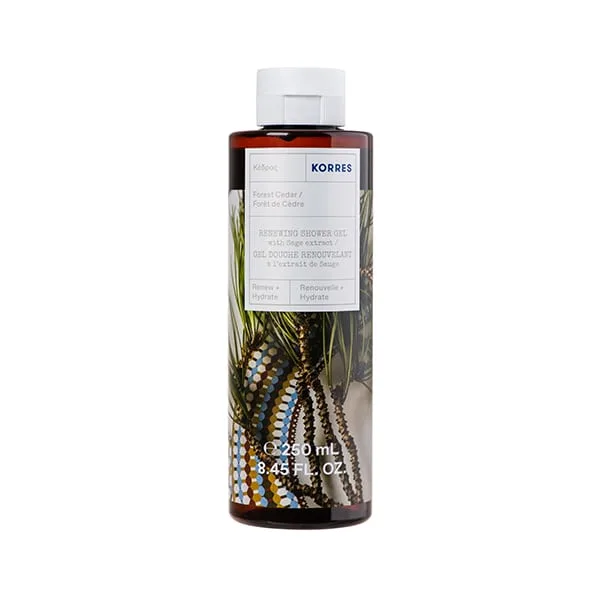 Gel de dus Cedar Pure Greek Olive, 250ml, Korres — preț și oferte