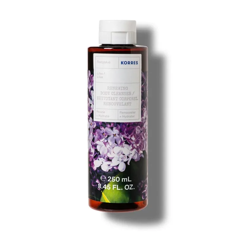 Gel de dus cu liliac, 250ml, Korres — preț și oferte