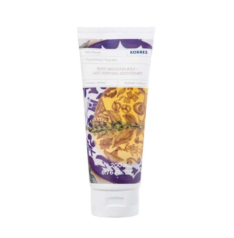 Lapte de corp cu miere si cimbru Thyme & Honey, 200ml, Korres — preț și oferte