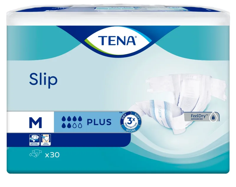Slip Plus Medium, 30 bucati, Tena — preț și oferte