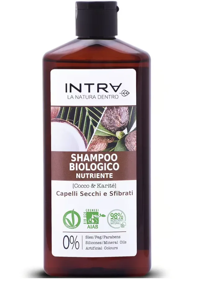 Sampon bio cu cocos si shea, 250ml, Intra — preț și oferte