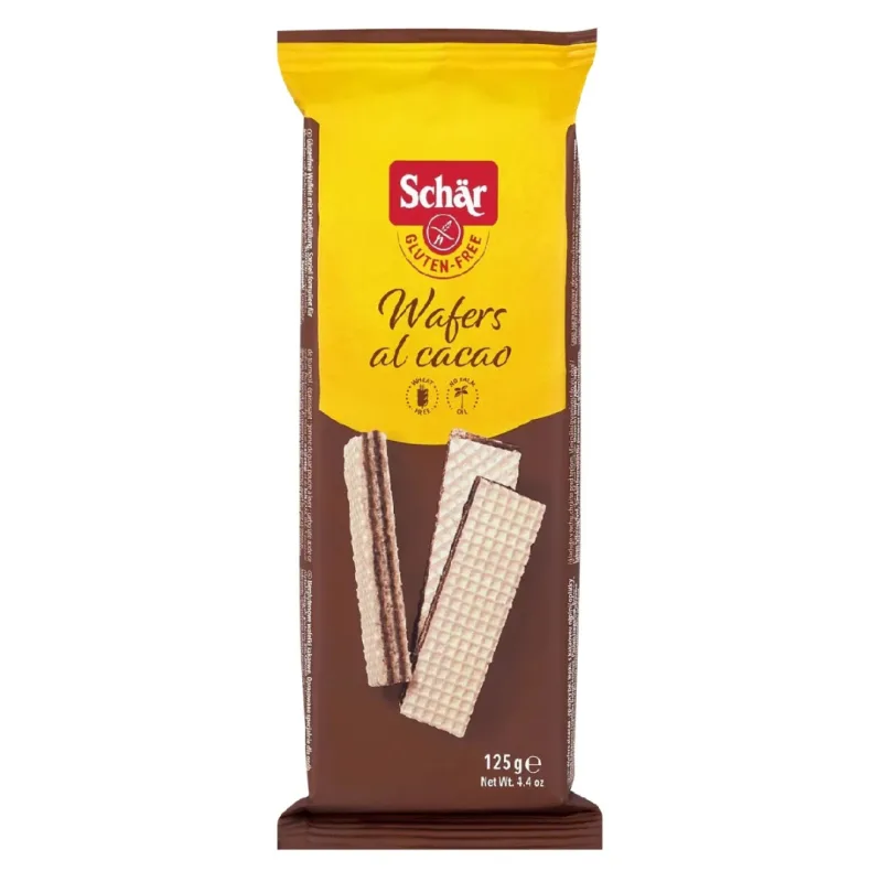 Napolitane cu cacao fara gluten, 125g, Dr. Schar — preț și oferte