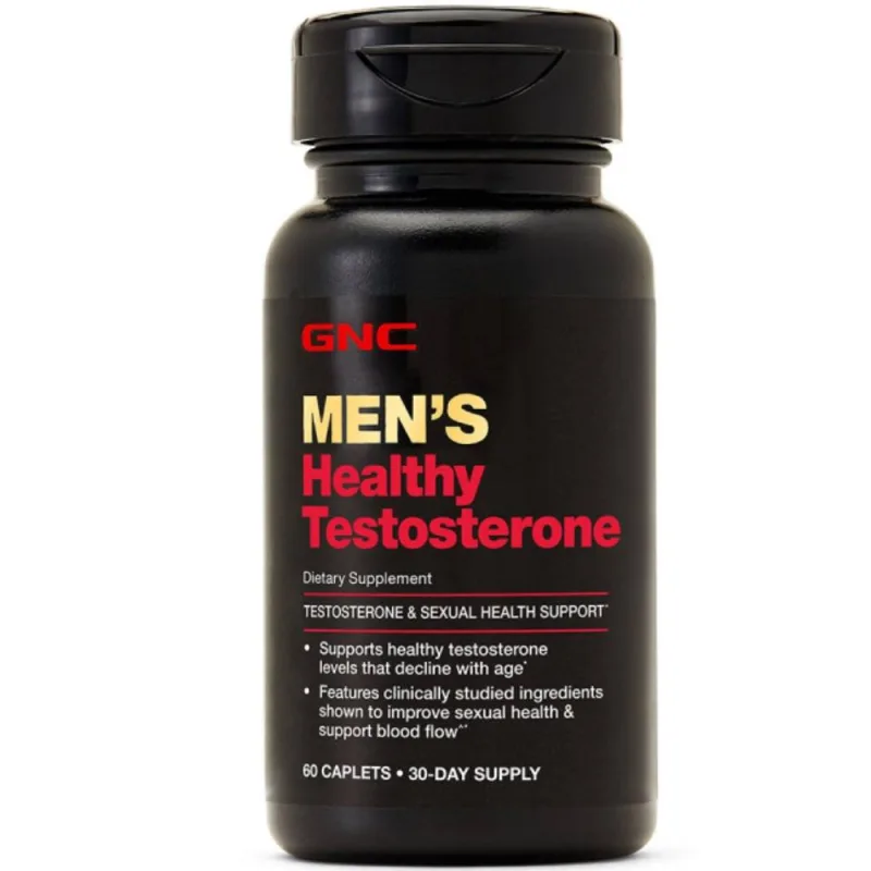 Men's Healthy Testosterone, 60 tablete, GNC — preț și oferte