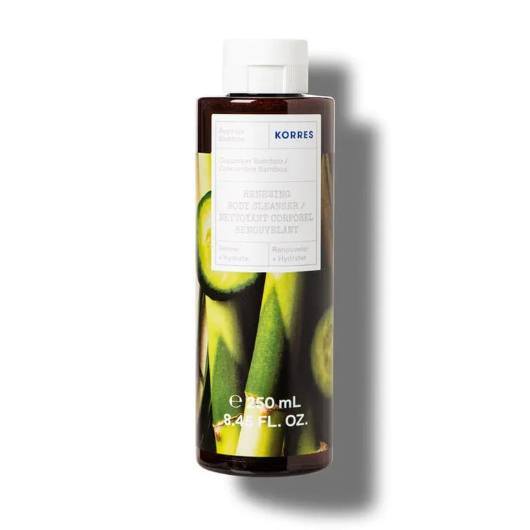 Gel de dus cu castraveti si bambus Cucumber Bamboo, 250ml, Korres — preț și oferte