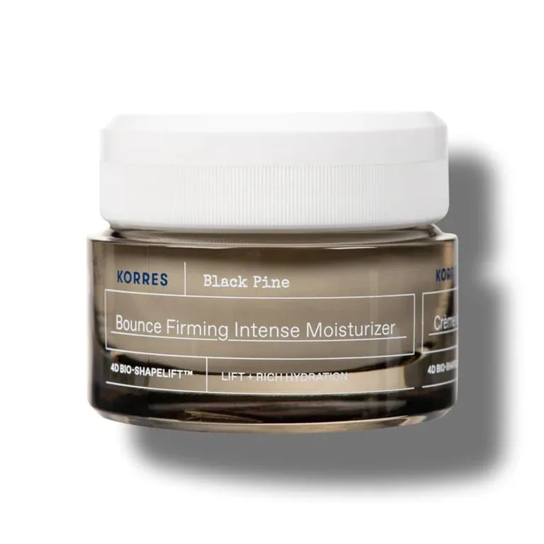 Crema de zi pentru ten uscat Black Pine, 40ml, Korres — preț și oferte