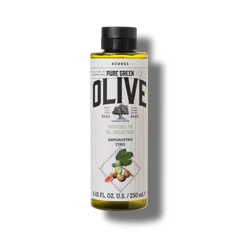 Gel de dus cu smochine Pure Greek Olive, 250ml, Korres — preț și oferte