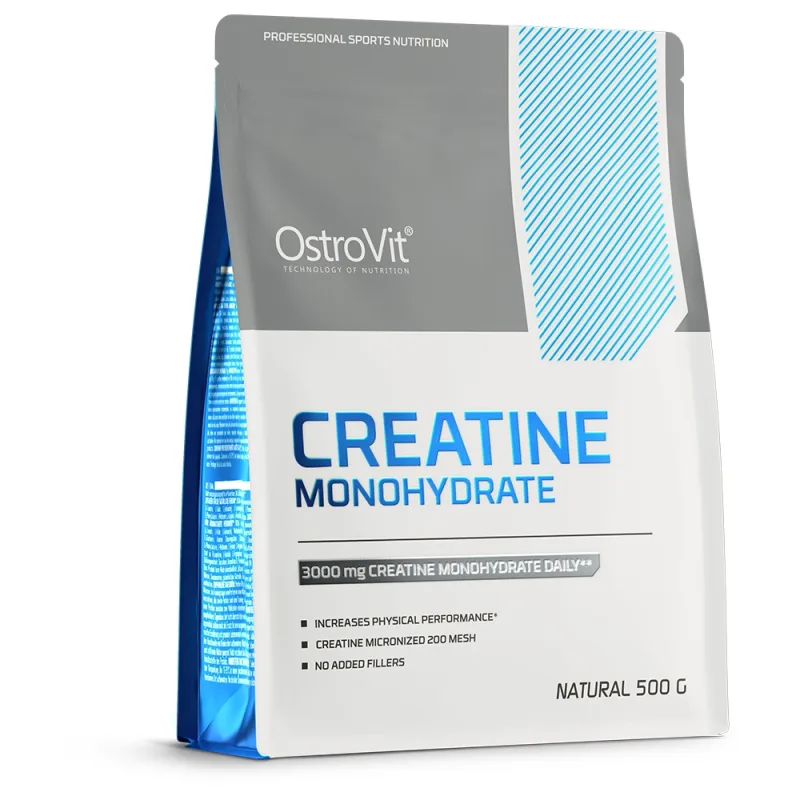 Creatina monohidrata fara aroma, 500g, OstroVit — preț și oferte