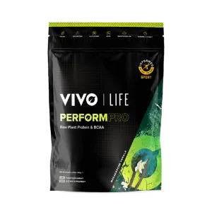 Proteine vegetale si BCAA cu aroma de Vanilie Perform Pro, 936g, Vivo