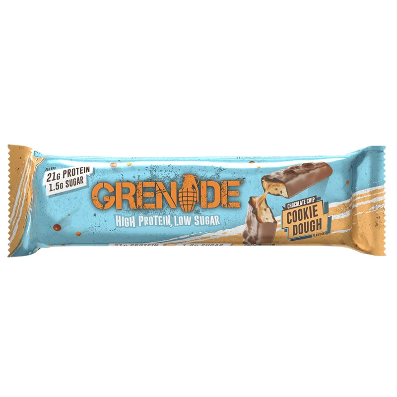 Baton proteic Cookie Dough, 60g, Grenade — preț și oferte