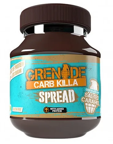 Crema tartinabila cu caramel sarat Carb Killa Spread, 360g, Grenade — preț și oferte