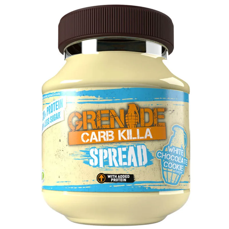 Crema tartinabila cu ciocolata alba Carb Killa Spread, 360g, Grenade — preț și oferte