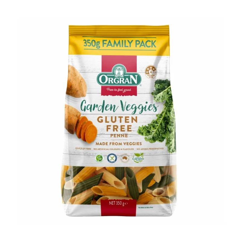 Paste penne din legume, 350g, Orgran — preț și oferte