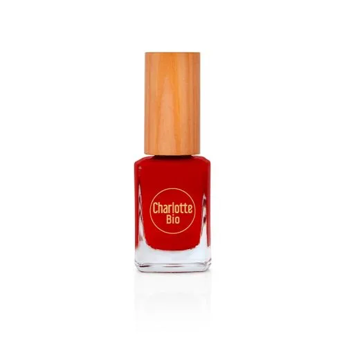 Lac vegan de unghii Rouge Prfait, 10ml, Charlotte Bio — preț și oferte