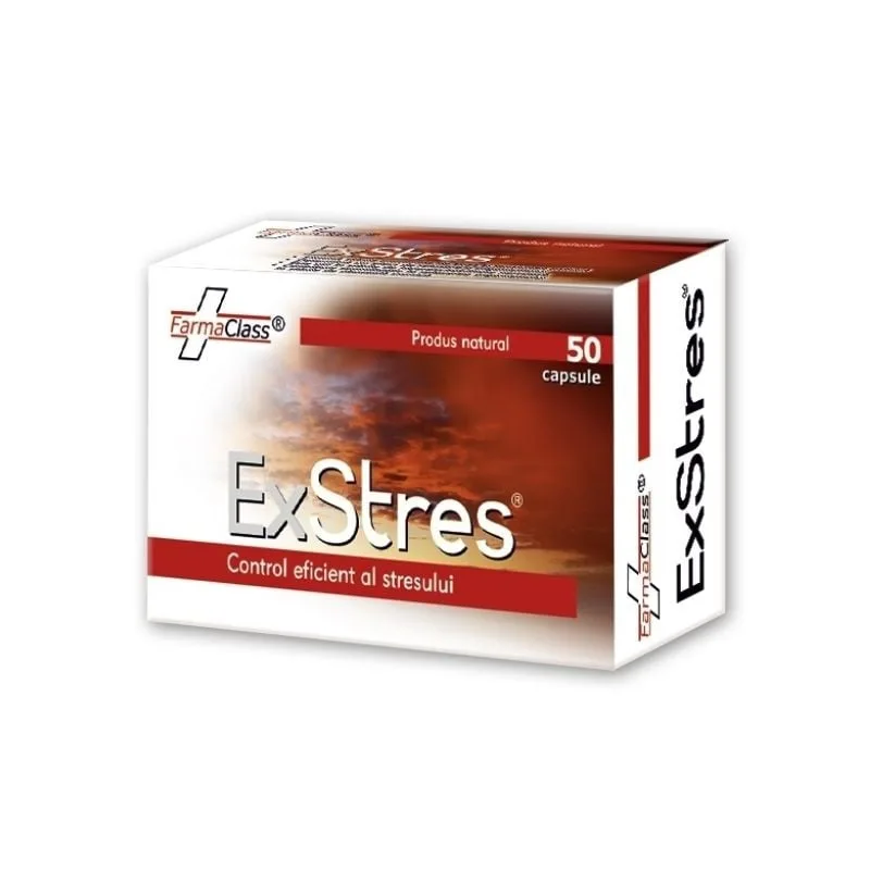 ExStres,  50 capsule, FarmaClass FARMA CLASS INDUSTRY — preț și oferte
