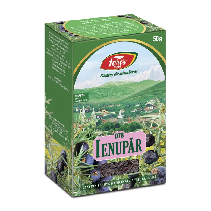 Ceai fructe de Ienupar, D78, 50g, Fares — preț și oferte