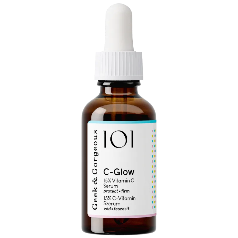 Acid ascorbic 15% C-Glow, 30ml, Geek&Gorgeous — preț și oferte