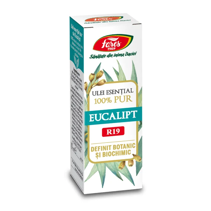 Ulei esential de eucalipt R19, 10 ml, Fares — preț și oferte