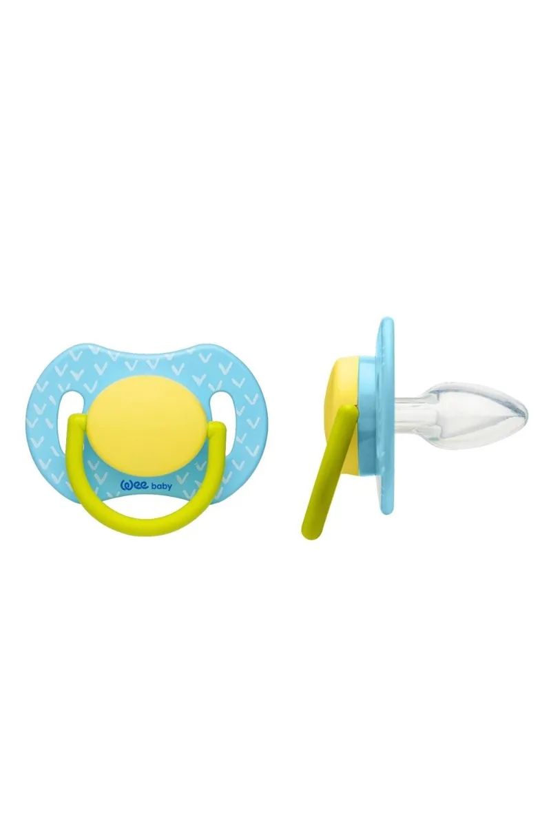 Suzeta din silicon cu forma simetrica nr.1, 1 bucata, Wee Baby — preț și oferte