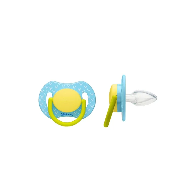 Suzeta din silicon cu forma simetrica nr.2, 1 bucata, Wee Baby — preț și oferte