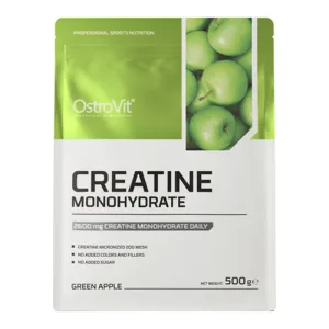 Creatina monohidrata cu aroma de mar verde, 500g, OstroVit