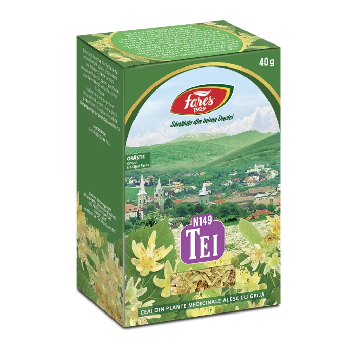 Ceai de tei, 40g, Fares — preț și oferte