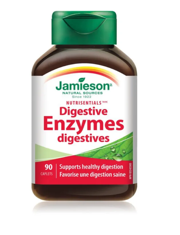 Enzime digestive, 90 tablete, Jamieson JAMIESON LABORATOIRES — preț și oferte