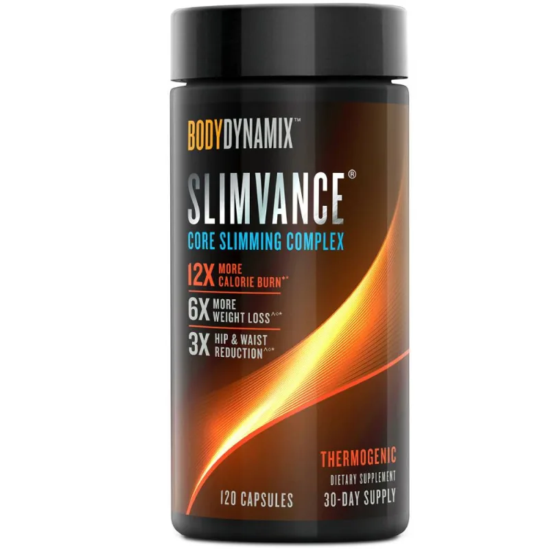 Formula pentru controlul greutatii BodyDynamix Slimvance Core Slimming Complex, 120 capsule, GNC — preț și oferte