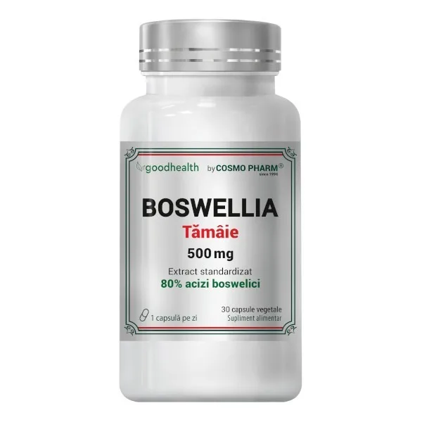 Boswellia Serrata 500mg, 30 capsule, Cosmopharm — preț și oferte