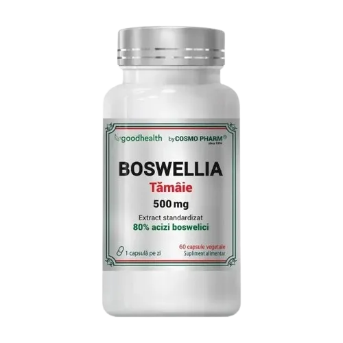 Boswellia Serrata 500mg, 60 capsule, Cosmopharm — preț și oferte