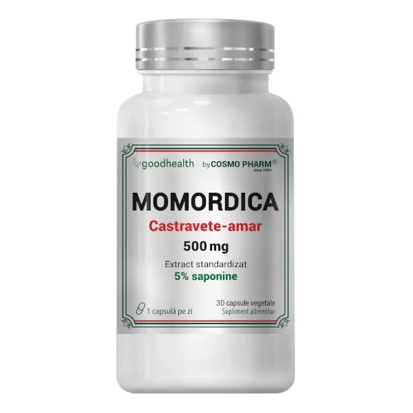 Momordica 500mg, 30 capsule vegetale, Cosmopharm — preț și oferte