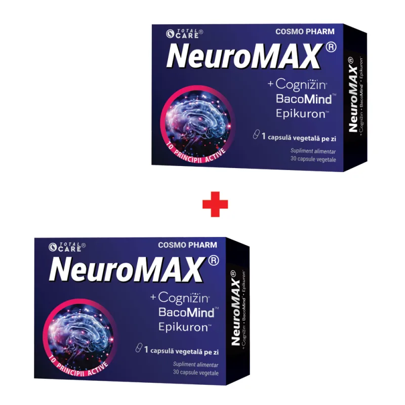 Pachet Neuromax, 30 + 30 capsule, Cosmopharm — preț și oferte