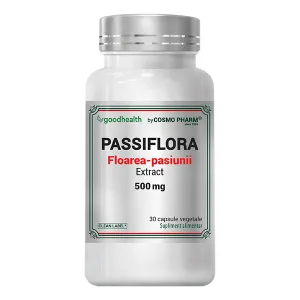 Passiflora Extract 500mg, 30 capsule, Cosmopharm