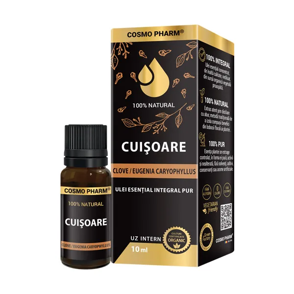 Ulei esential integral de cuisoare, 10ml, Cosmopharm — preț și oferte