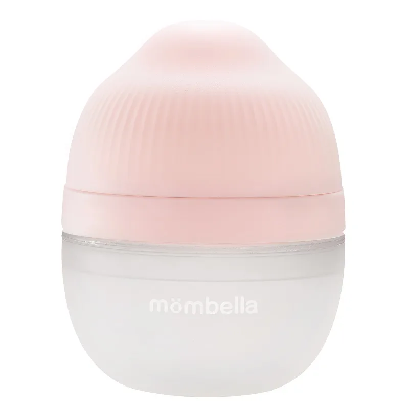 Biberon anticolici cu tetina din silicon 100% Breast-Like Old Roze, 120ml, Mombella — preț și oferte