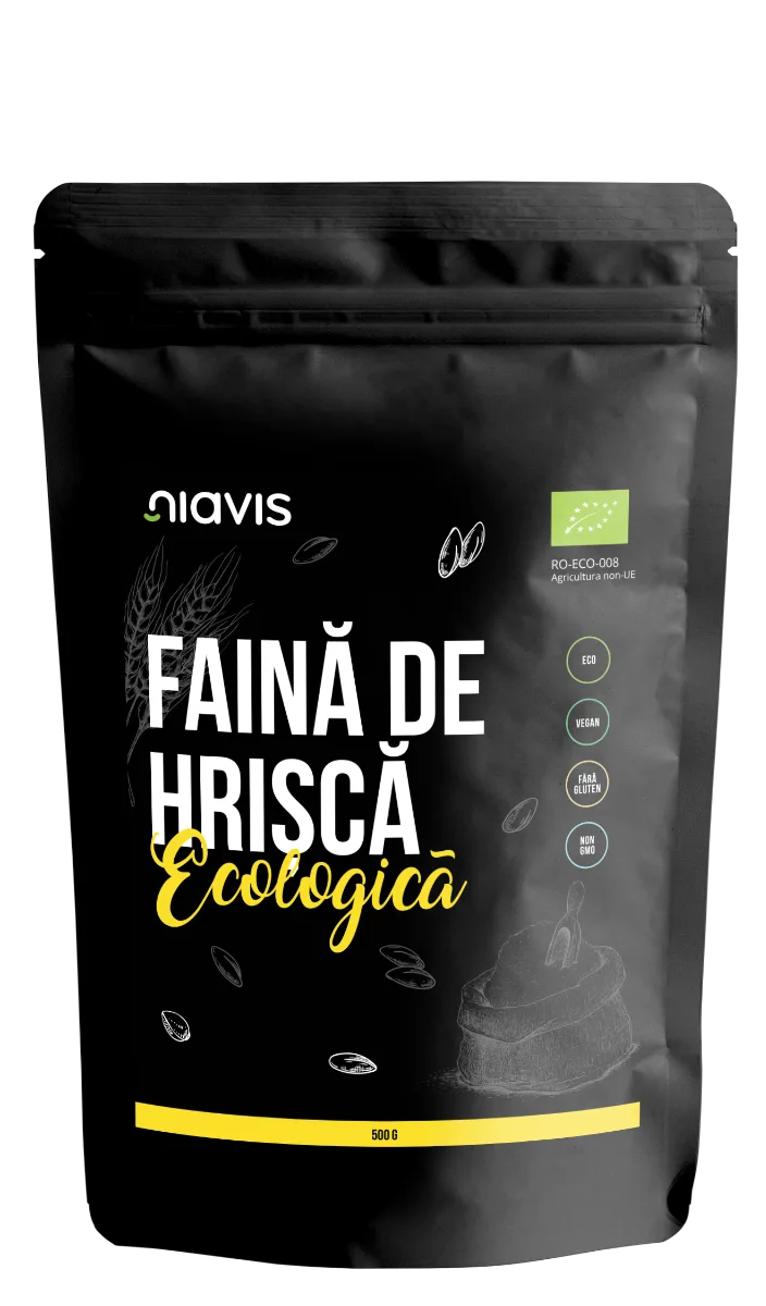 Faina de hrisca Eco, 500g, Niavis — preț și oferte