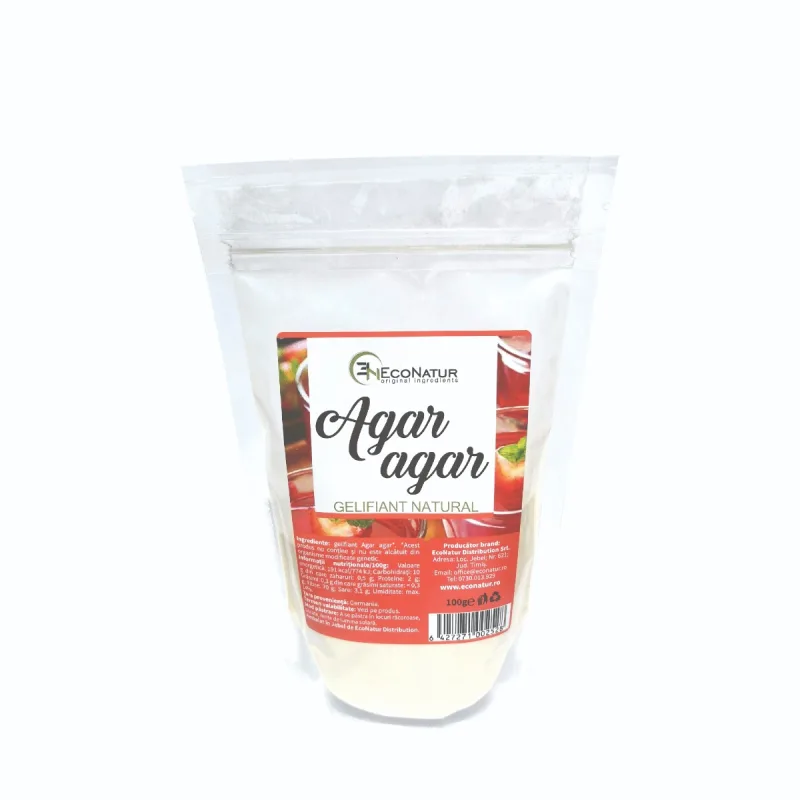 Agar agar, 100g, EcoNatur — preț și oferte