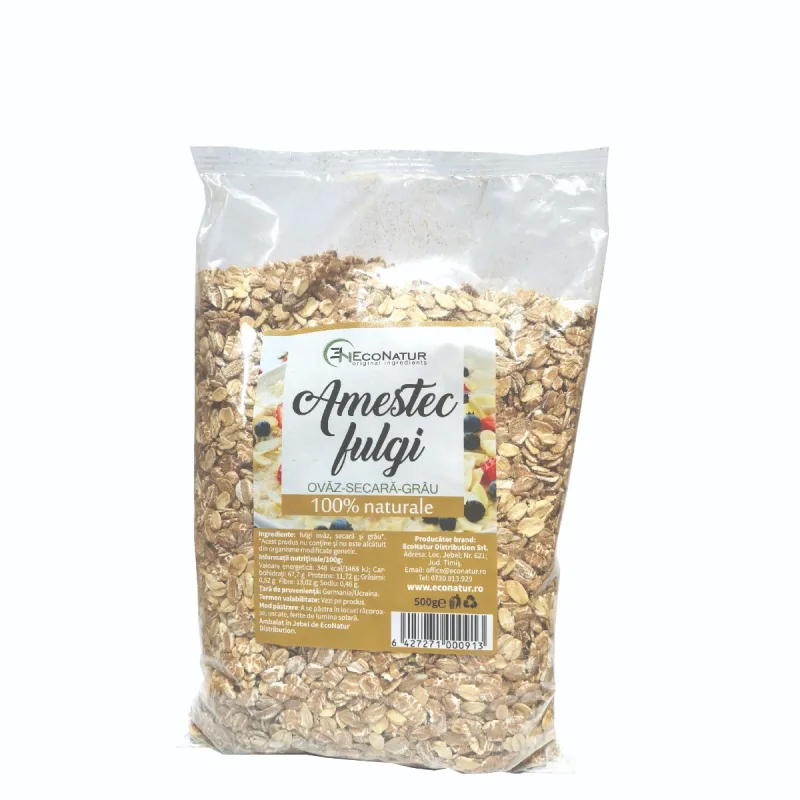 Amestec de fulgi, 500g, EcoNatur — preț și oferte