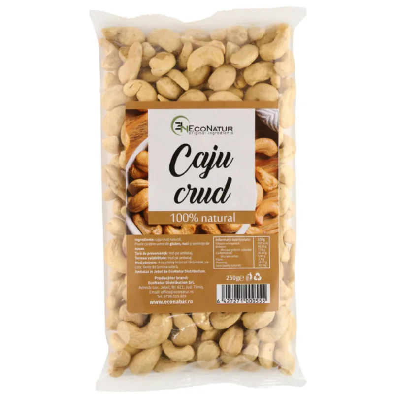Caju crud, 250g, EcoNatur — preț și oferte